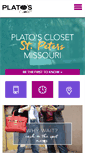 Mobile Screenshot of platosclosetstpeters.com